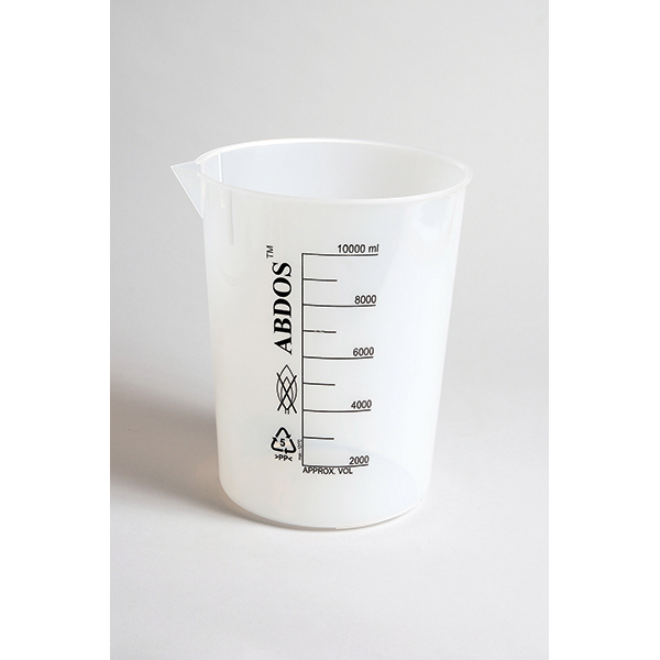 BEAKERS, PRINTED GRADUATIONS, PP